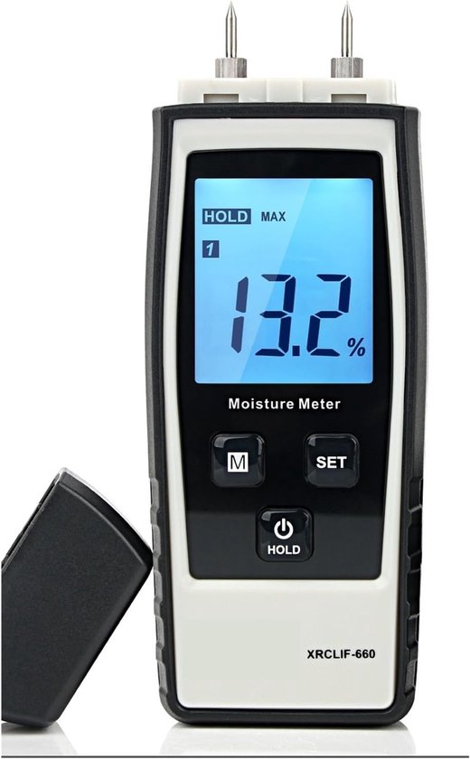 Digitale Vochtmeter - Beton Hout Tester - Bouw Materialen - Met ...