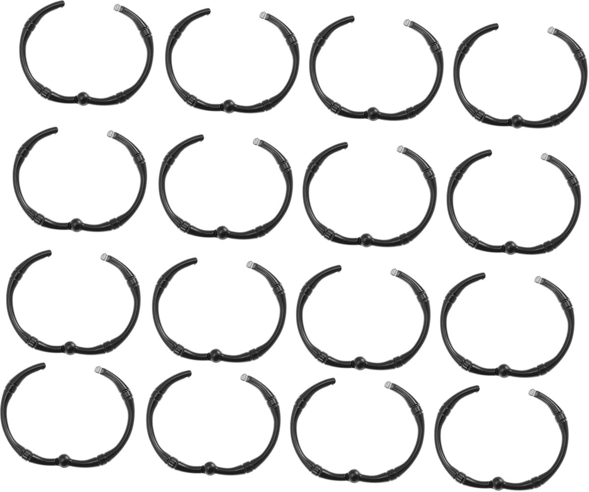 Gordijnringen - Ophangringen Decoratief - Gordijn Ophangen - Zinklegering Stevig - 5.6cm D