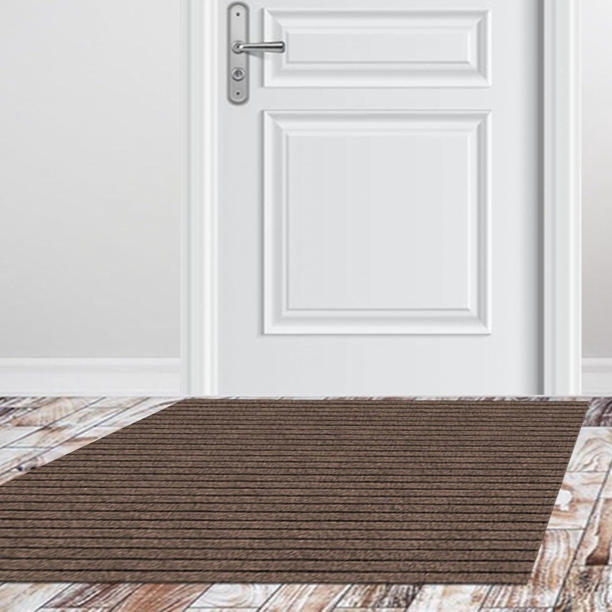 Binnendeurmat - Vuilvanger mat - Schoonhouden entree - Antislip en waterdicht - 90 x 110 c