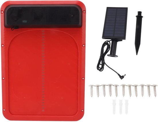 automatische Kippenhokdeur - met solar- stapel korting