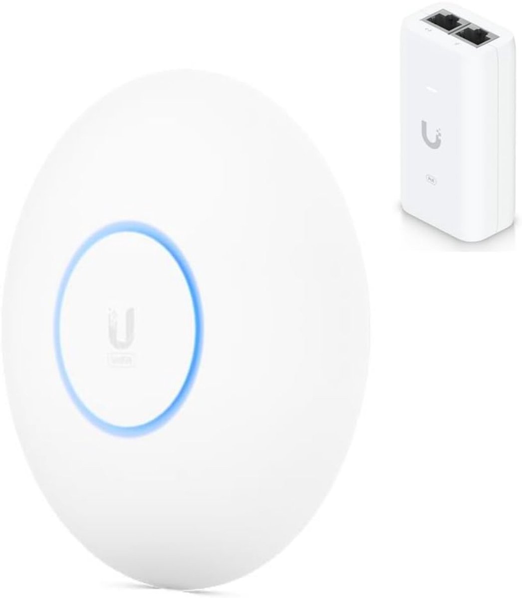 WiFi 6 Access Point - Draadloos Netwerk - Hoge Klantcapaciteit - Professionele Bundel - 53 Gbps Snelheid - Wit
