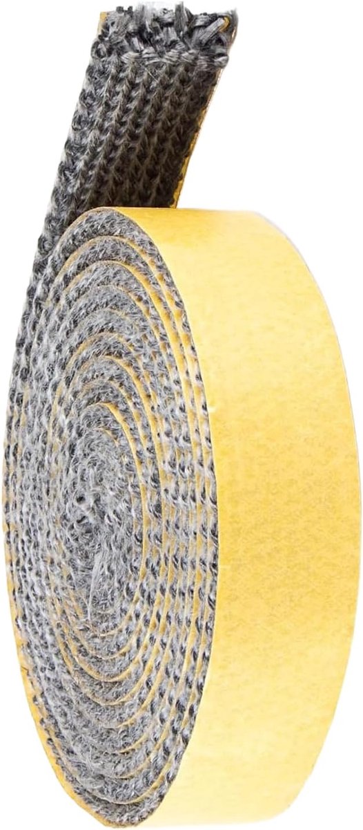 Kachel Pakking - Brandwerend Touw - Oven Deur Dichten - Zelfklevend Hittebestendig - 400x12x03cm