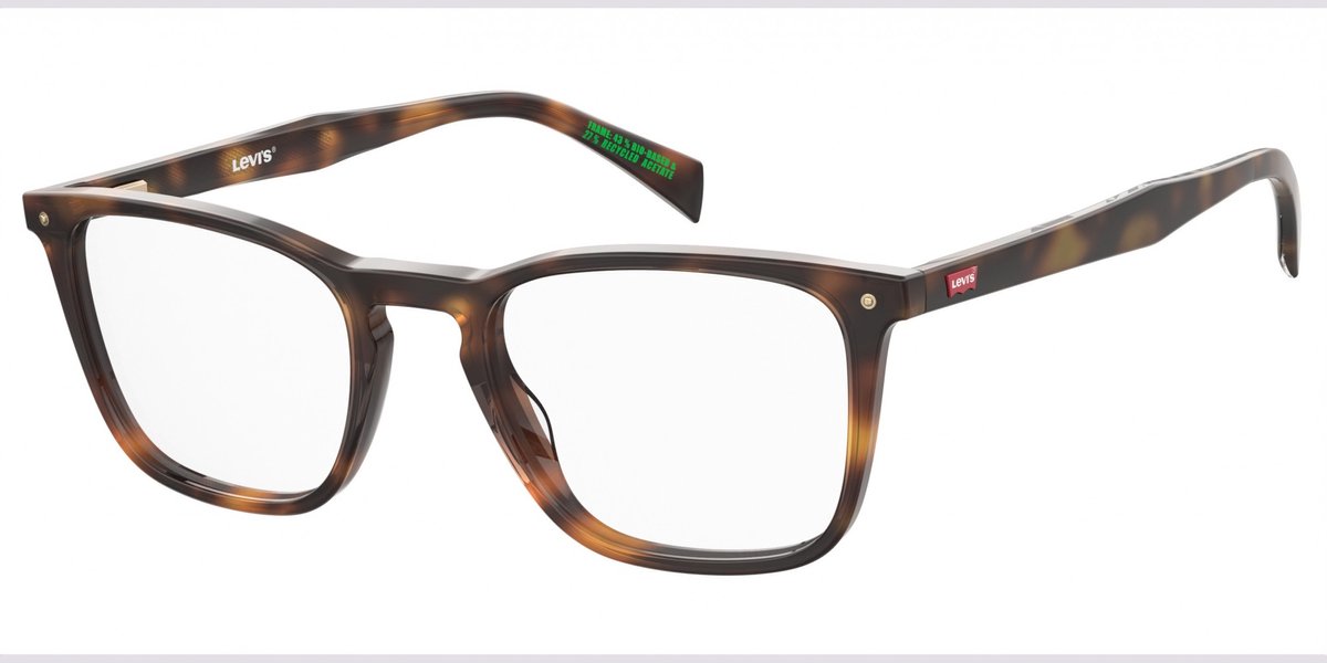 Levi's LV 5065 Havana 52/20/145 MAN Brilmonturen