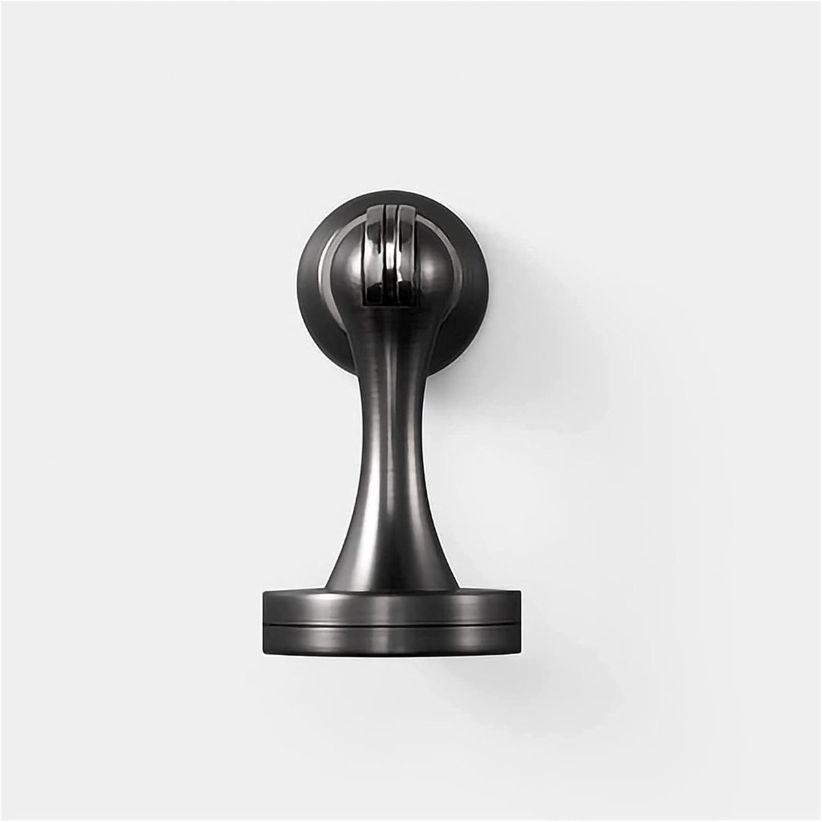 Deurvanger Magnetisch - Deurhouder Metaal - Thuis Gebruik - Sterke Magneet - Zwart Nikkel