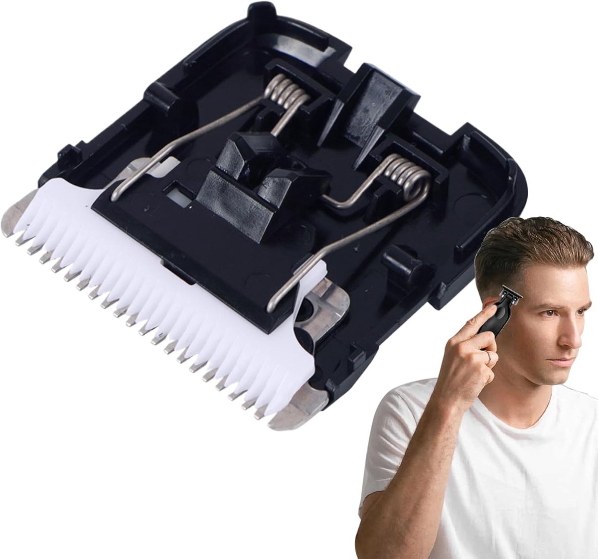 Vervangende Tondeusekop - Scheeraccessoires Snijgereedschap - Gezichts Lichaamsverzorging - Huidvriendelijk Keramisch - 16 Gram Gewicht