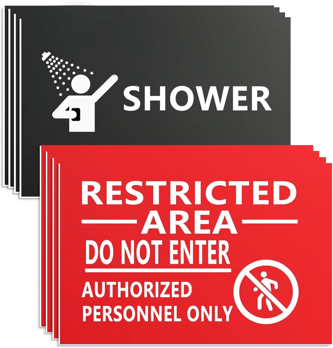 Lasergravure Platen - Naambordjes Schild - Huis Nummer - Tweekleurig Materiaal - 30x20cm 1.3mm - Rood Zwart