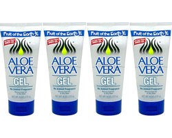 FRUIT OF THE EARTH - Aloe Vera 100% Gel - 4 Pak - Voordeelverpakking