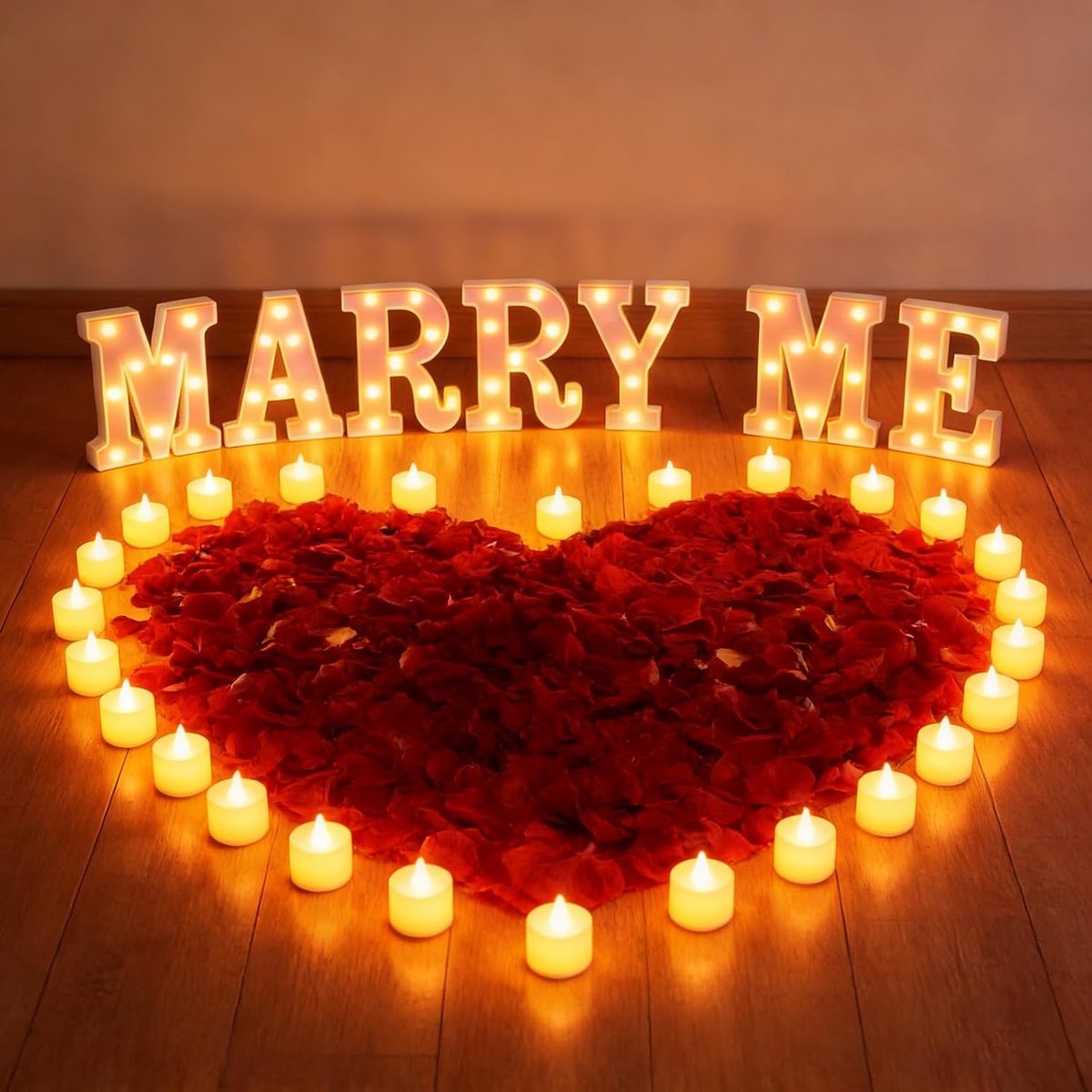 Huwelijksaanzoek Decoratie - Romantische Set - Speciale Gelegenheid - 2031 Delige Set - Grote Verpakking - I Love U