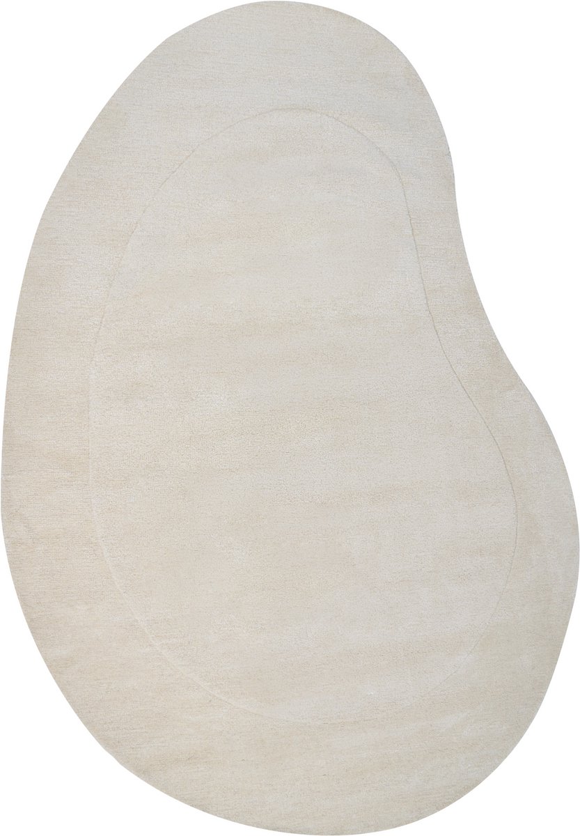 MASSO - Vloerkleed - Lichtbeige - 160 x 230 - Viscose