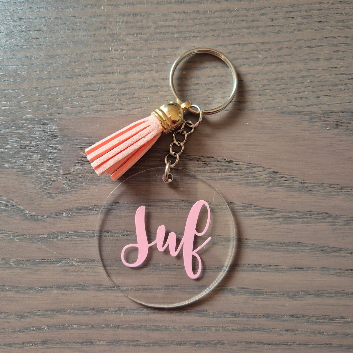 Troubadot | juf | sleutelhanger | roze | cadeau | juffencadeau | juffendag | afscheid | de beste juf | bedankt juf | basisschool juf | afscheidscadeau voor juf | bedankt juf | bedankt meester | afscheid |