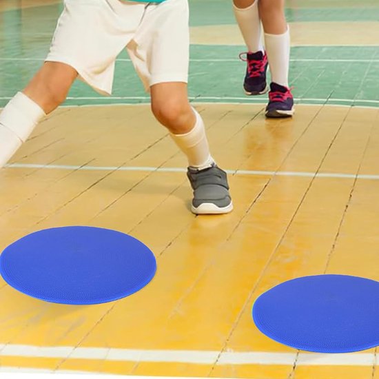 Voetbal Trainingsschijf - Agility Markers - Voetbaltraining Verbeteren - Duurzaam PVC Materiaal - 20 cm Diameter - Willekeurige Kleur — afbeelding 4