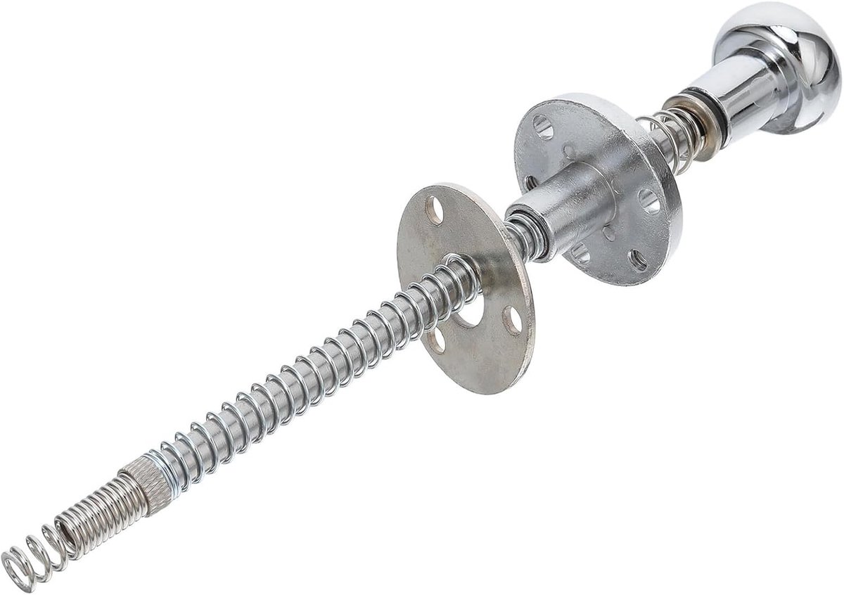 Flipperkast Schietmechanisme - Ballenschieter Bediening - Arcade Spelverbetering - Veerbelaste Precisie - 19 x 3.9 x 3.9 cm - Zilver