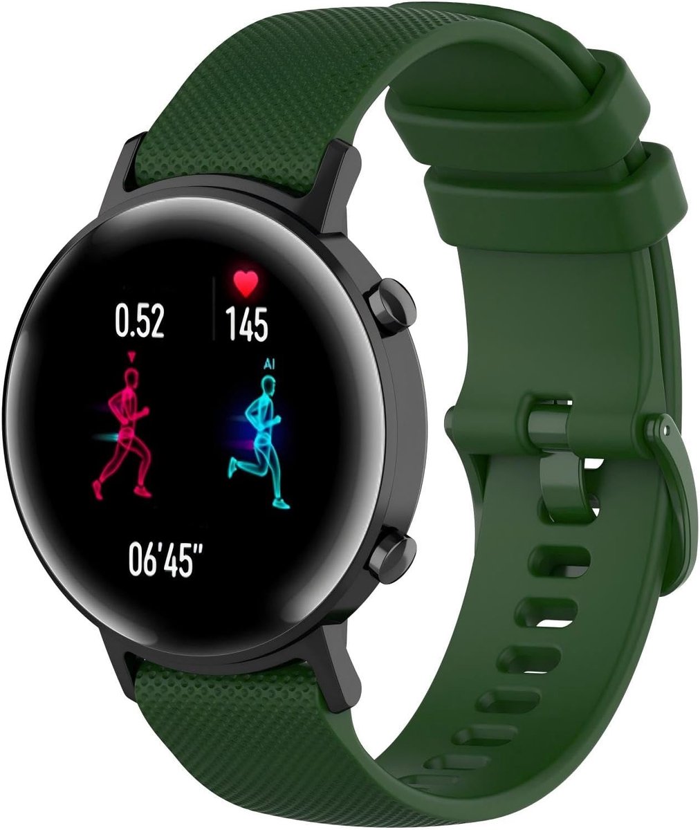 Reservearmband Smartwatch - Horlogeband Sportband - Dagelijks Gebruik - Zachte Materiaal - 18 mm Breedte