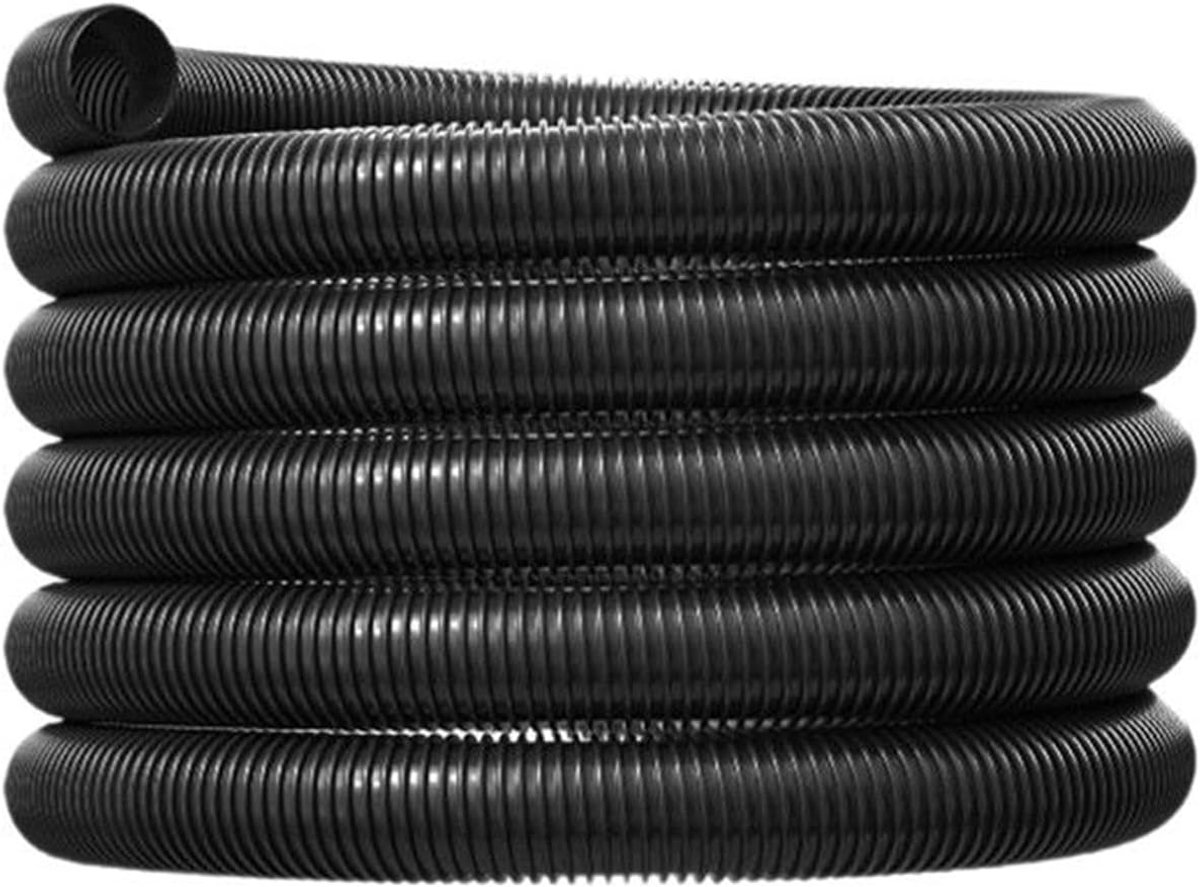 Stofzuigerslang - Buisslang Rietje - Stofzuigen - Universele Binnendiameter - 25mm Binnen 32mm Buiten - Zwart