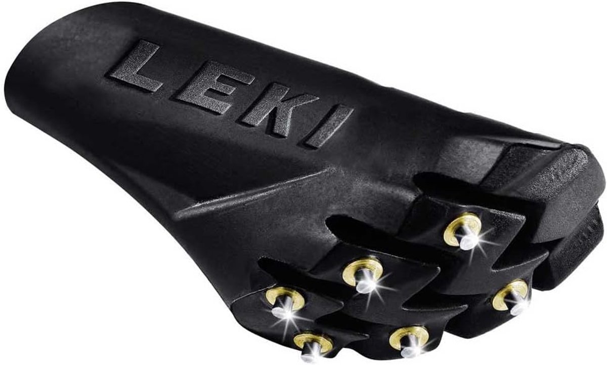 Rubberen Buffer - Trekking Pad - Wandelstok Grip - Optimale Asfalt Grip - One Size - Zwart