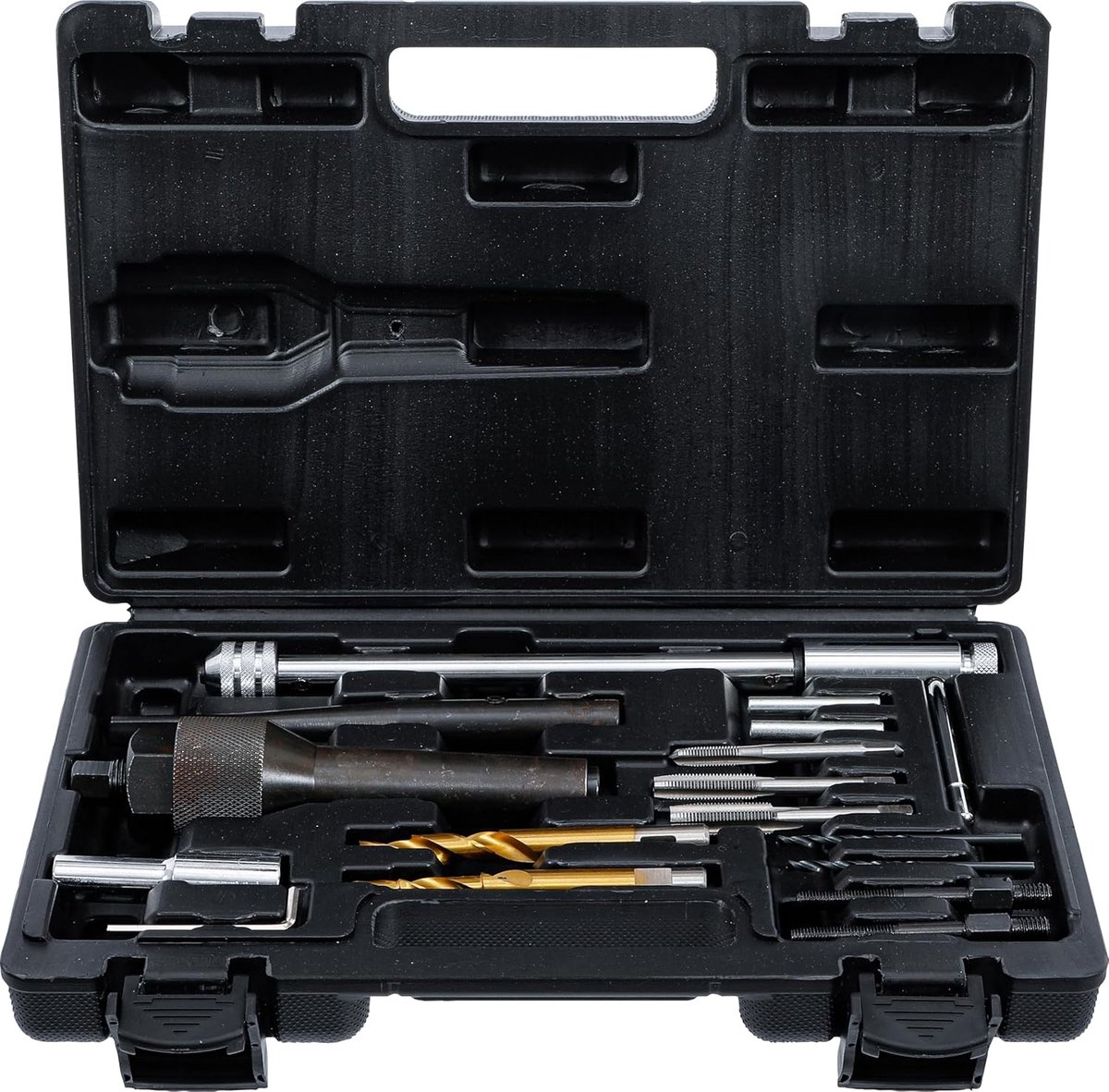 Bougie Reparatie Set - Gloeibougie Gereedschap - Motor Herstellen - Compleet Inclusief Boren - 30 x 22 x 6.5 cm