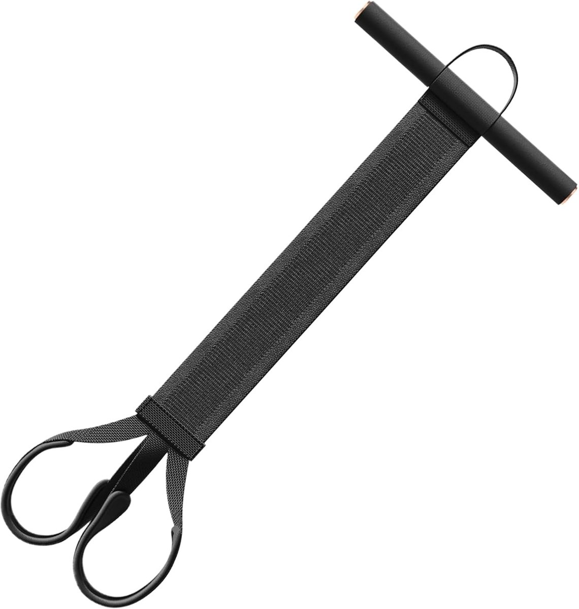 Pedaal Trekker - Fitness Trainer - Buikspier Training - 55 kg Elastische Kracht - 72x30cm