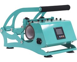 Mok Hittepers - Sublimatie Machine - Bedrukken van Mokken - LCD Temperatuur Meter - Compact Draagbaar