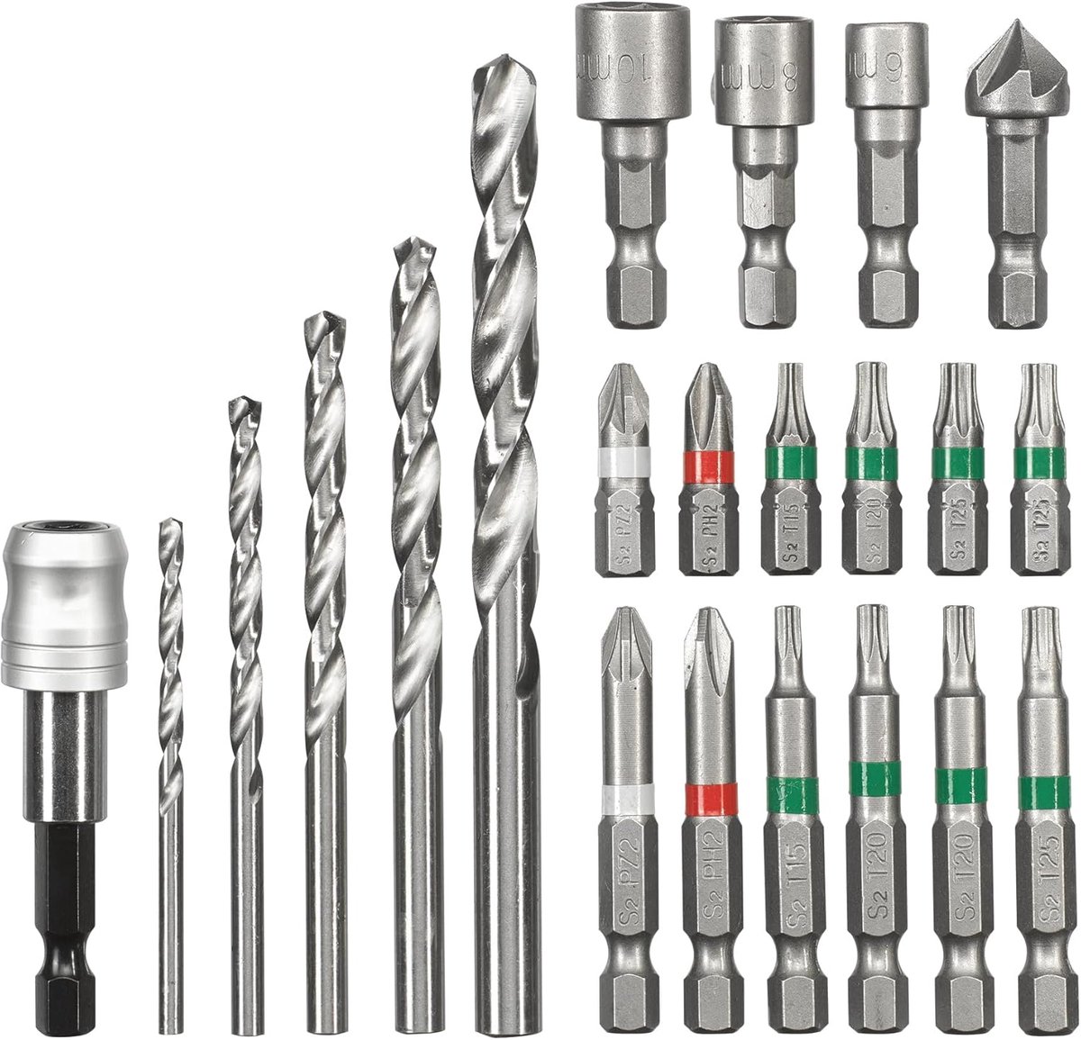 Bit Boor Doos - Gereedschap Set - Diverse Klussen - Praktische Opbergdoos - 22 Delig
