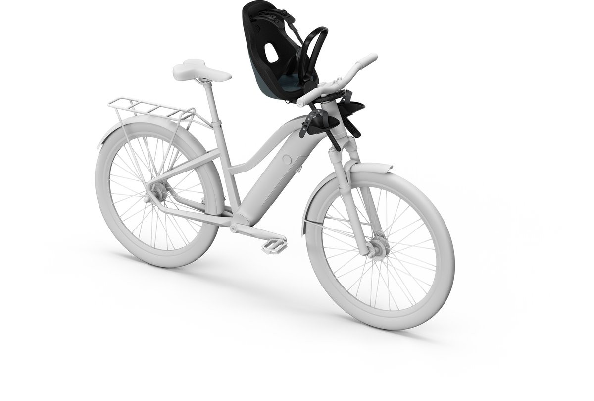 Thule Yepp Nexxt 2 mini - fietsstoeltje - Dark Slate thumbnail 4