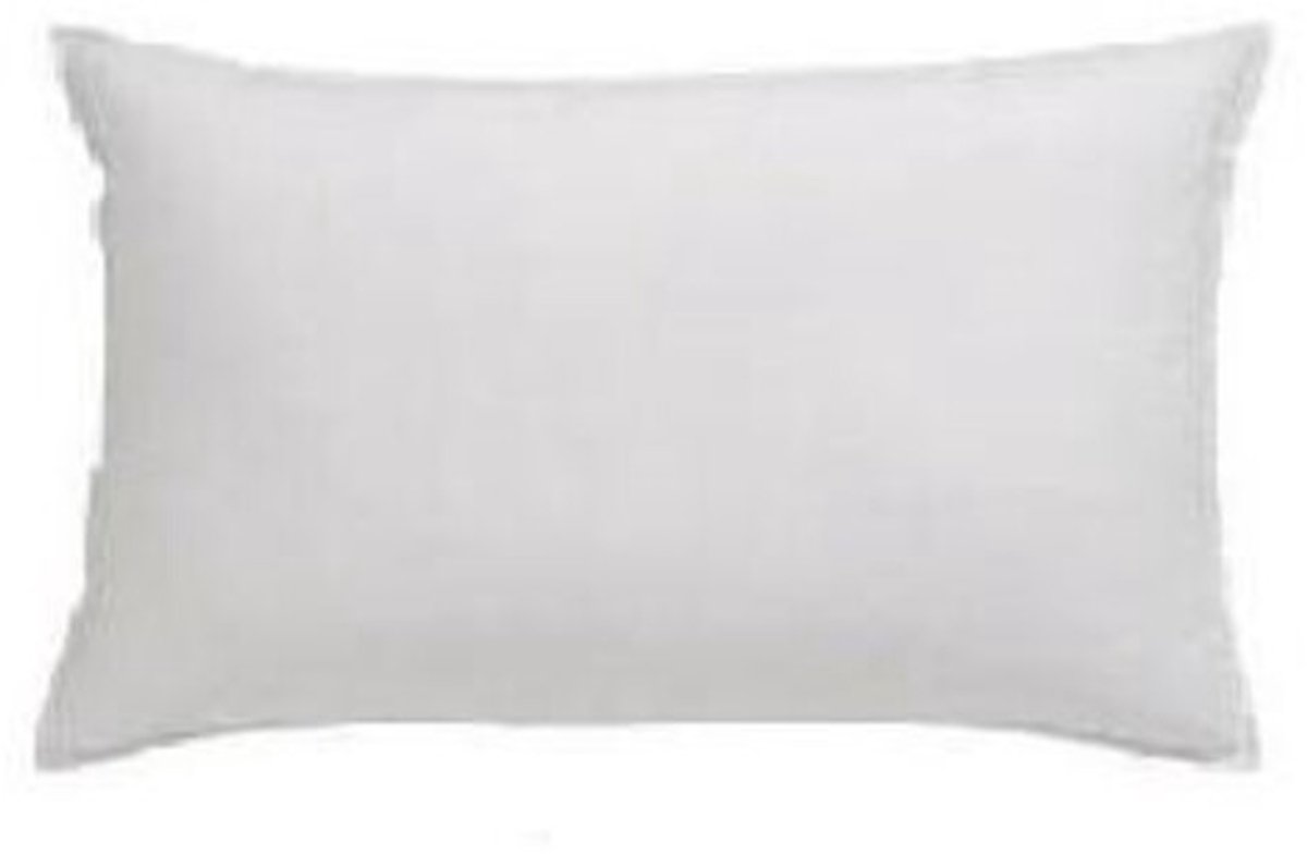 KARO - Polyester Kussen - 45x70 cm - Wit - Anti-Allergie