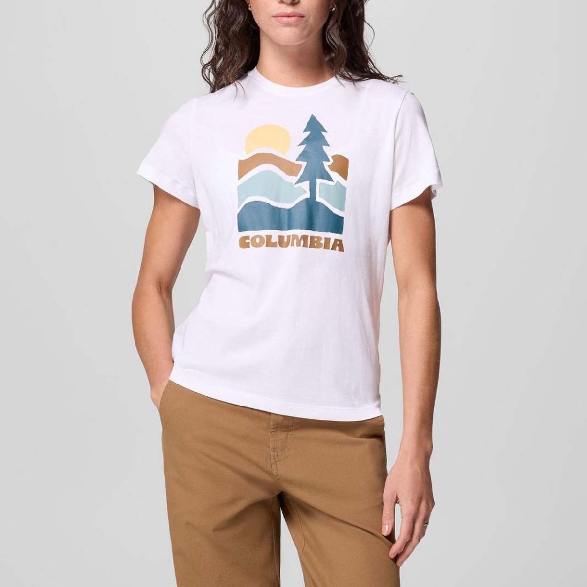 COLUMBIA RUBY SPRINGS GRAPHIC FIT M EU Wit
