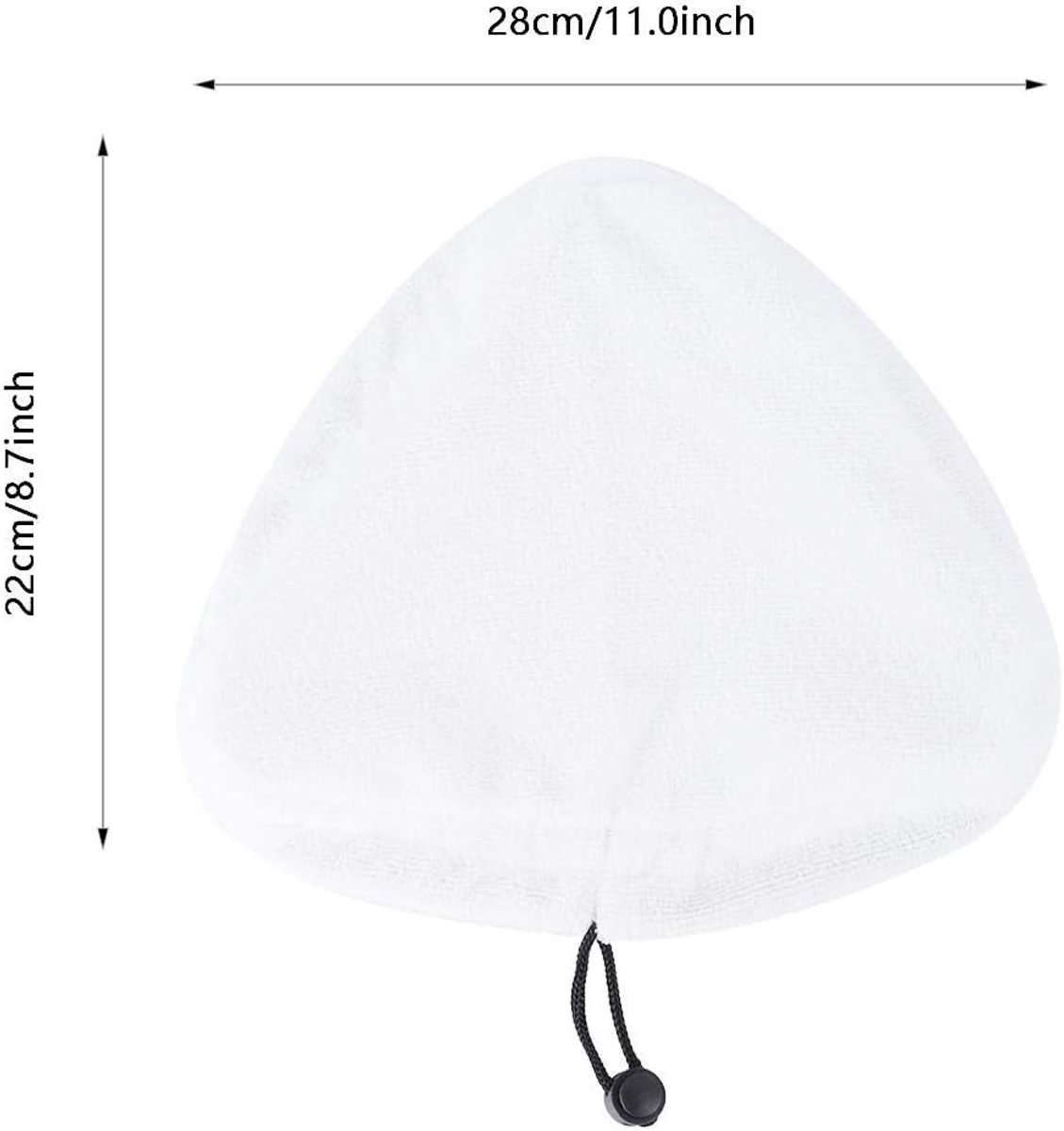Stoom Mop Doeken - Vervangende Pads - Grondig Reinigen - Wasbaar Microvezel - 28x22cm - Wit