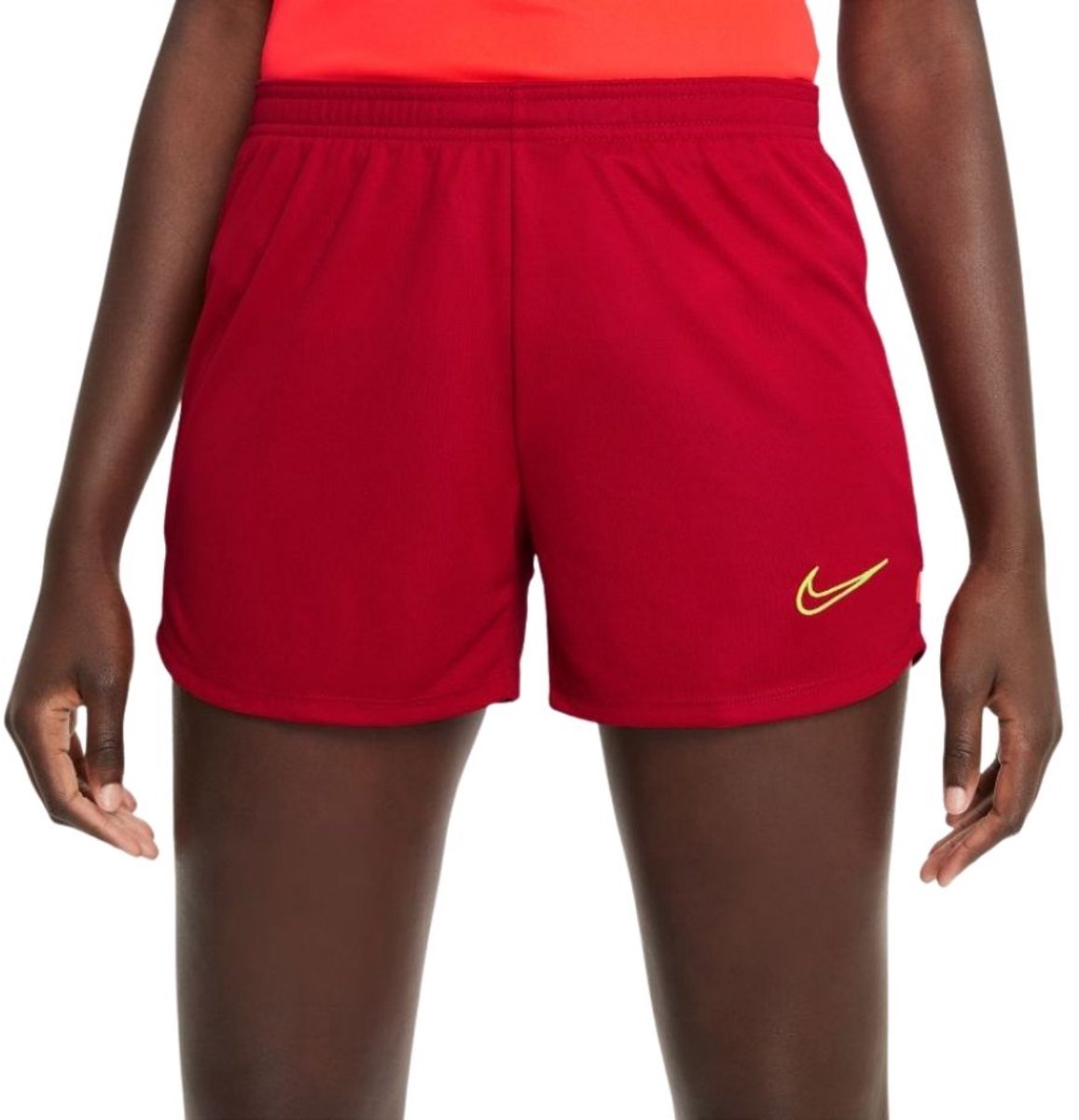 Nike Football Short Dames Dri-FIT Academy 21 Short K Rood - Maat XL