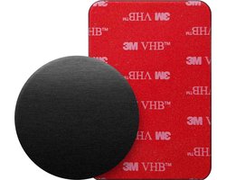 Magneet Sticker Telefoon 2 Stuks - Magnetische Sticker - Metalen Plaatje voor Telefoonhouder Auto - Magneet Plaatje Telefoon - Sterke Hechting - Universeel