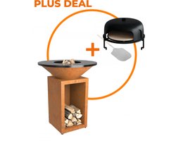Bundel Deal: OFYR Classic Cortenstaal Storage 85 + GRATIS Pizza Oven