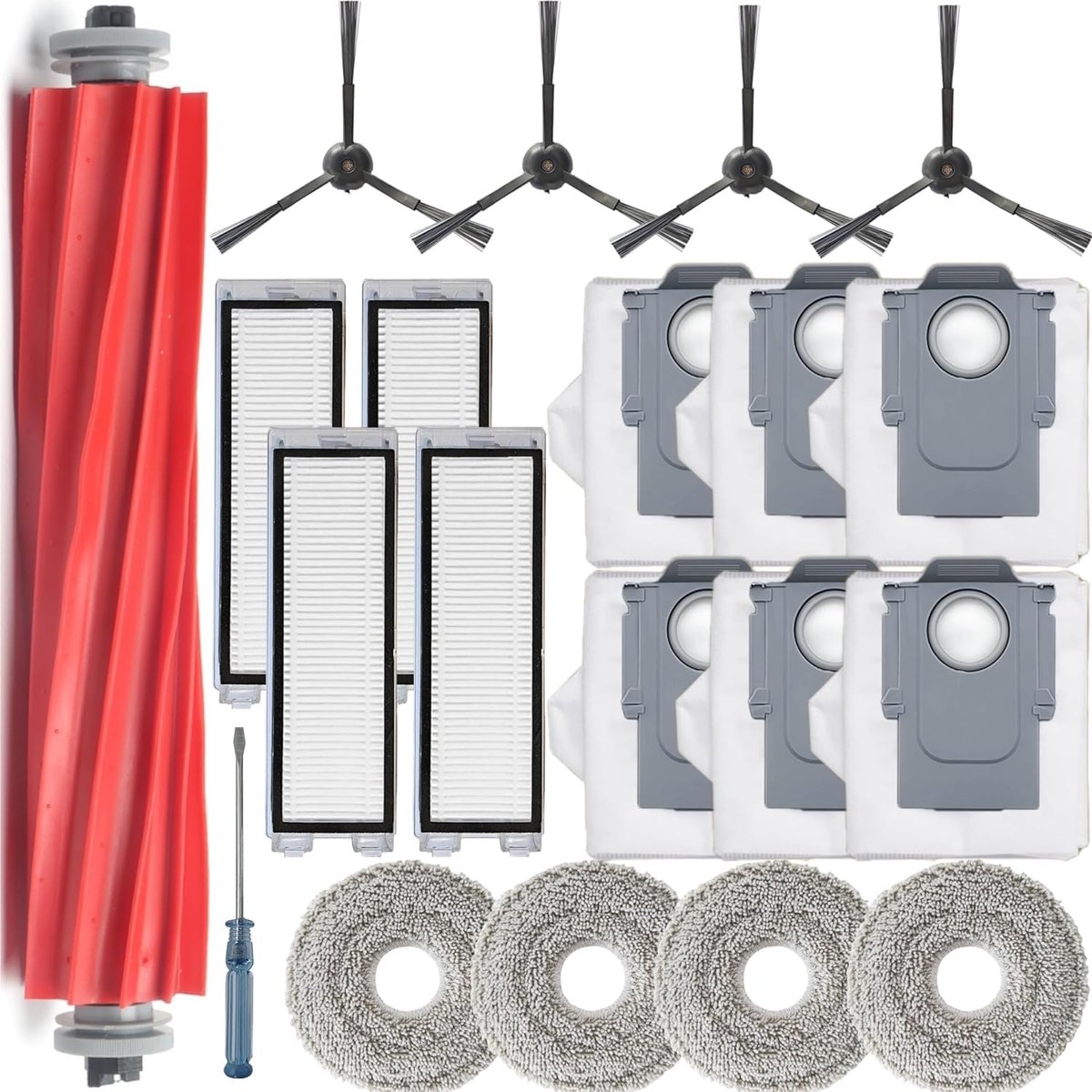Roborock Q Revo/P10 Reserveonderdelenset - Multicolor