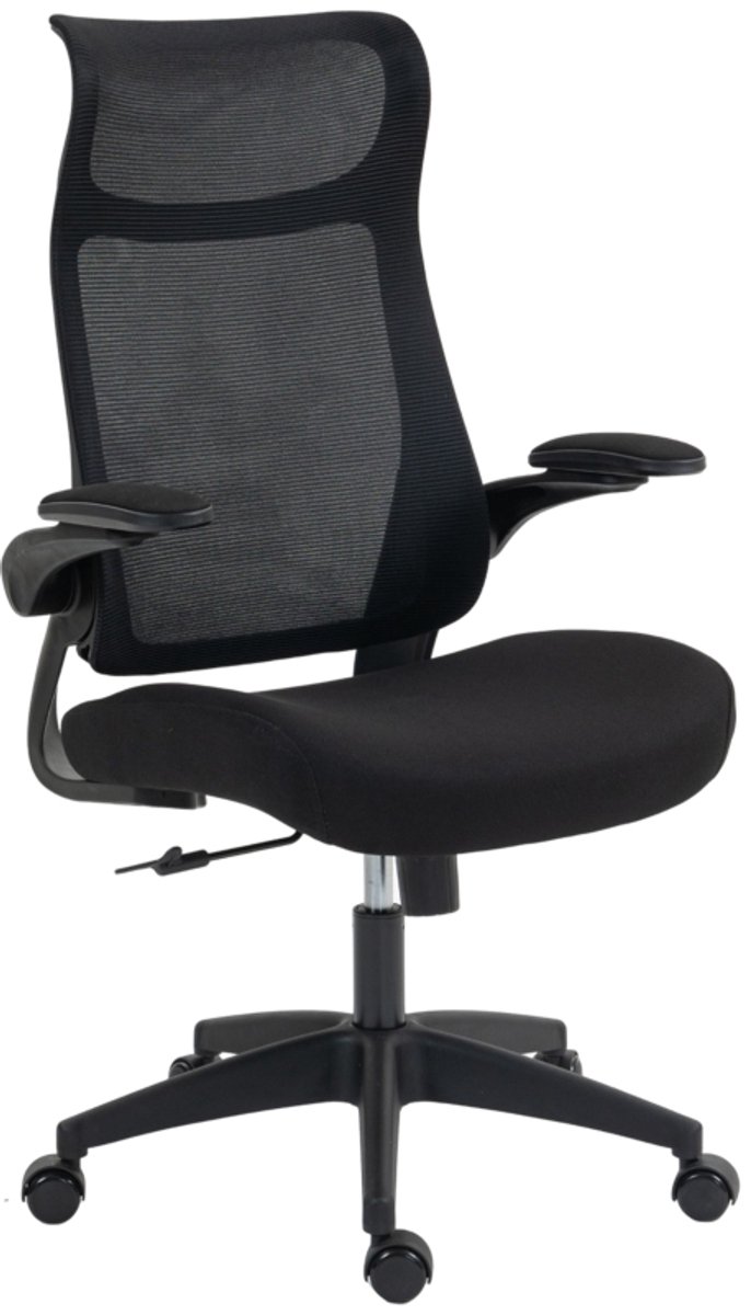 Ergonomische bureaustoel - 3D-armleuningen - Mesh Rugleuning - S-vormige rugleuning - Kantelbaar