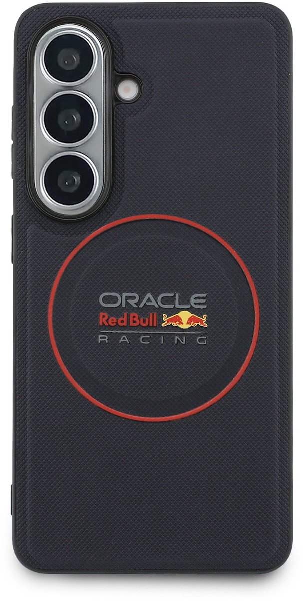 Red Bull Racing Back cover Galaxy S26 Plus - MagSafe - Meshed PU Leather - Navy van Merkloos — afbeelding 2