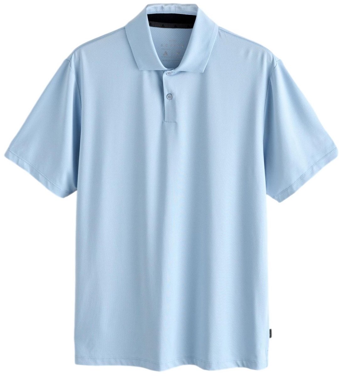 Next - Heren - Active golf trainingspoloshirt van mesh - Blauw