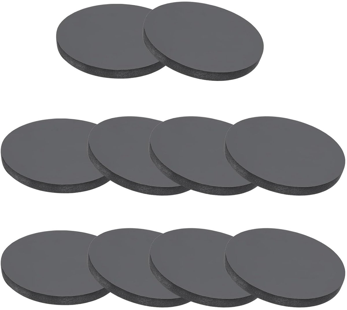 Rubberen Ringen - Pakking Pads - Trillingen Dempen - Hoge Kwaliteit Rubber - 70x6 mm - Zwart