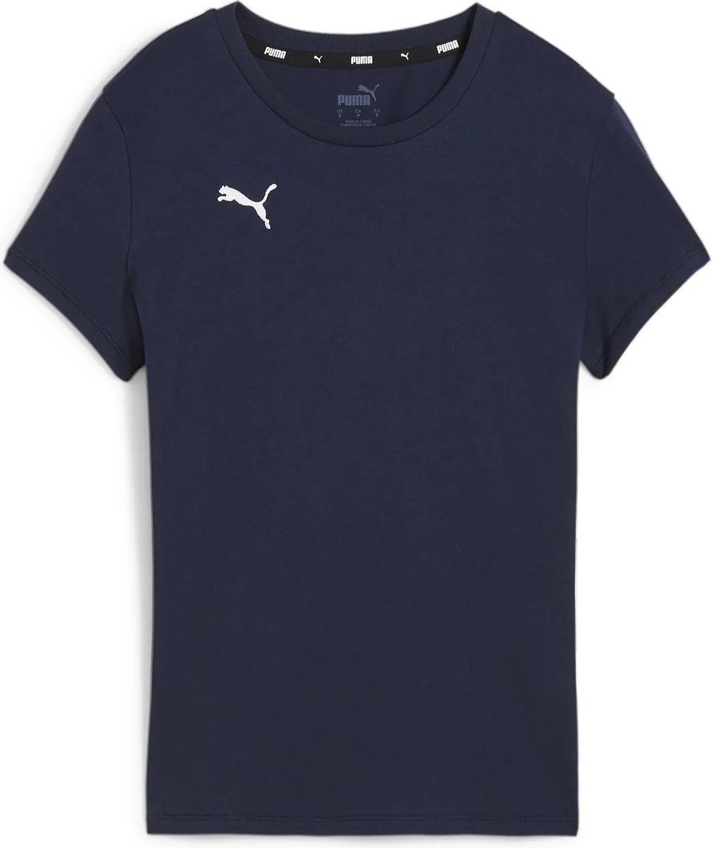Puma Teamgoal T-Shirt Dames - Marine | Maat: S