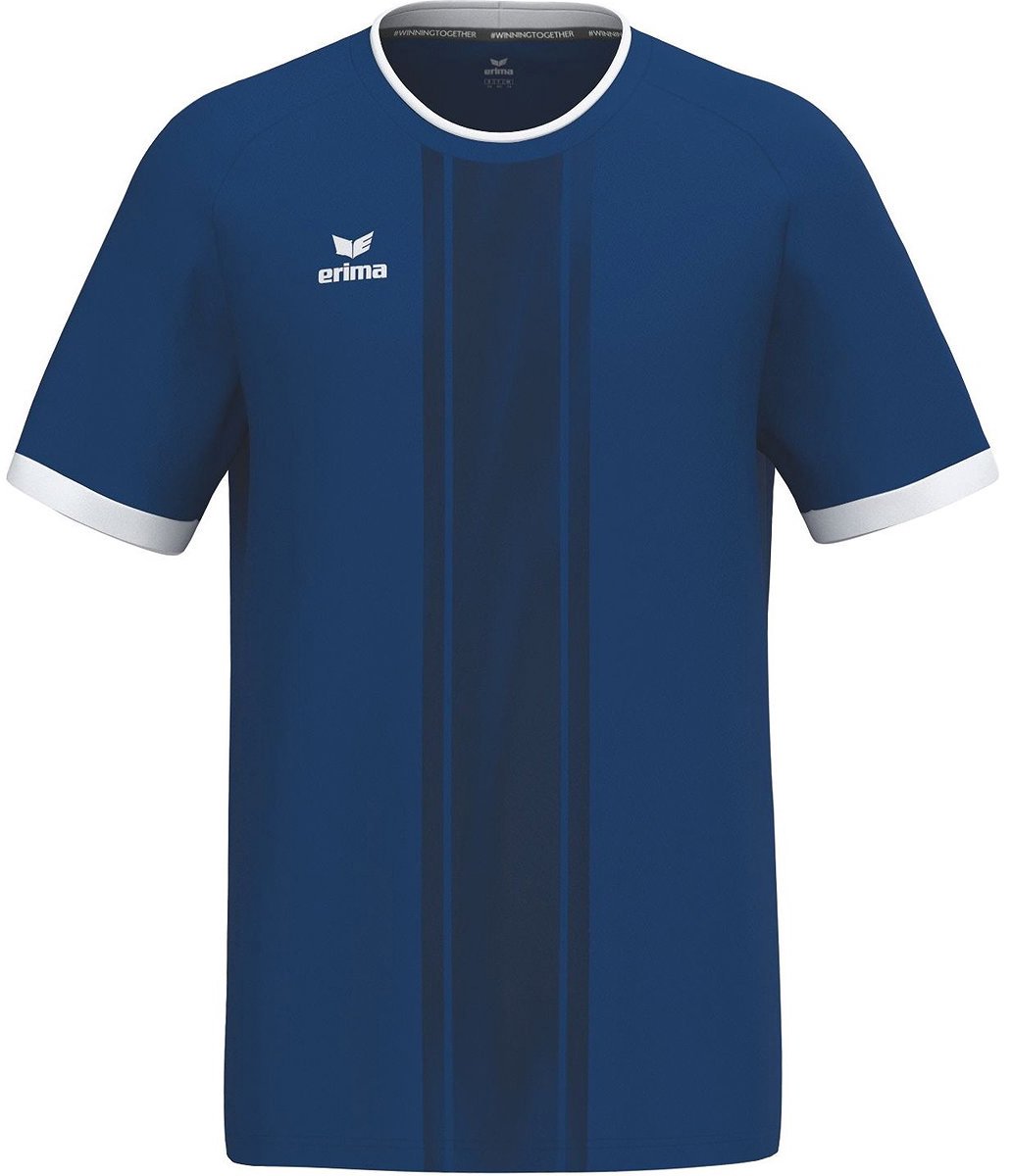 Erima Libero 125 Shirt Korte Mouw Heren - New Navy | Maat: 3XL