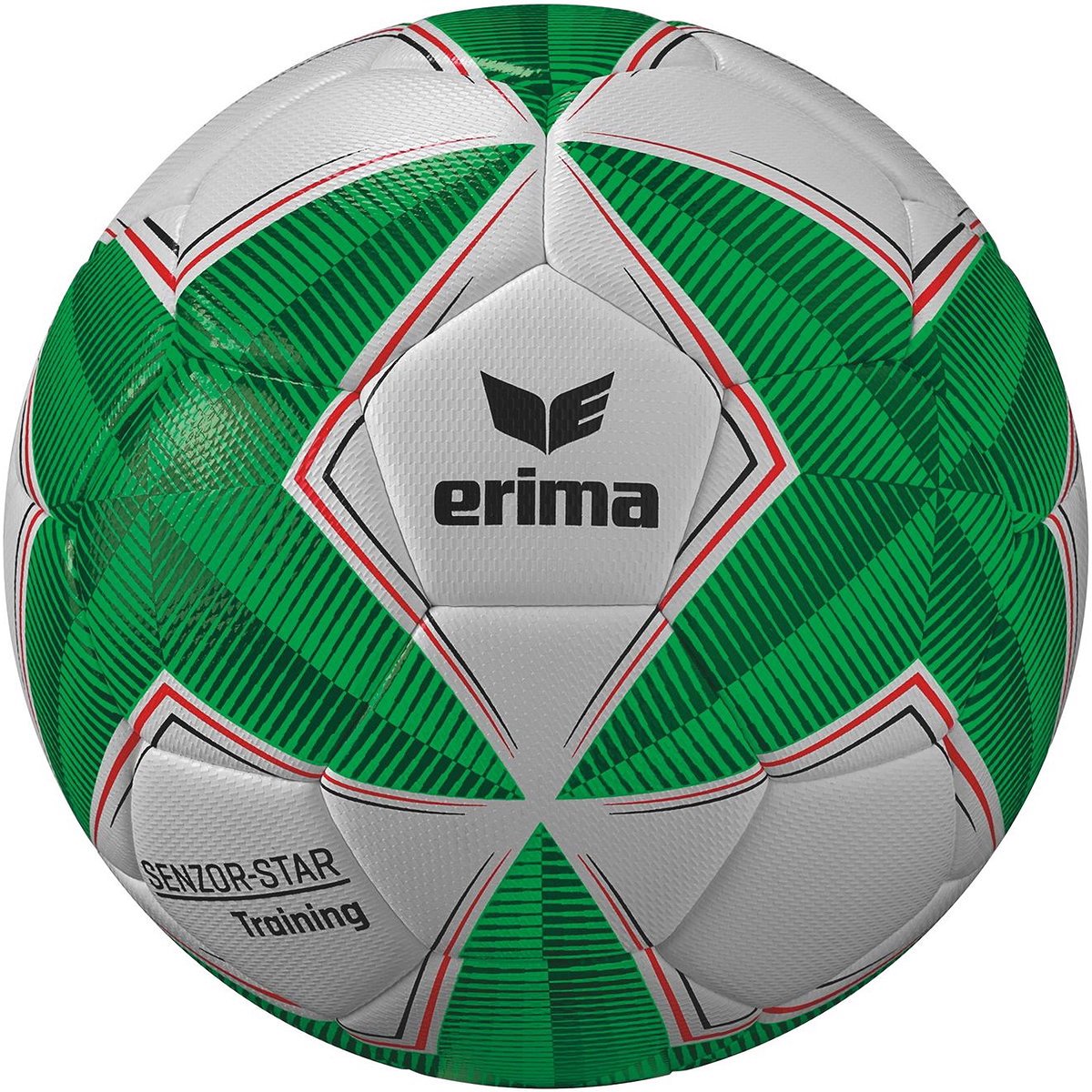 Erima Senzor Star (Size 4) Trainingsbal - Groen / Wit | Maat: 4
