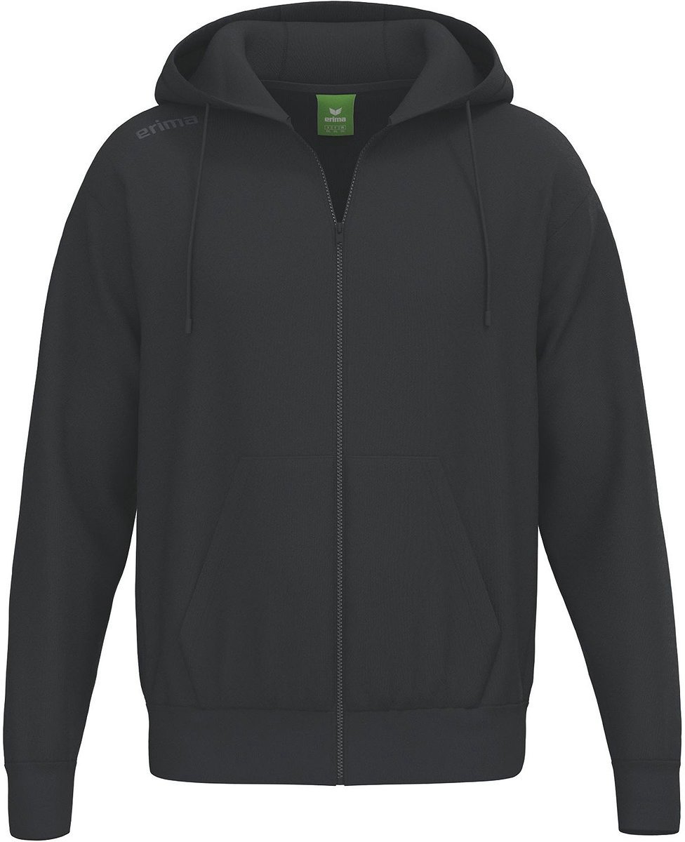 Erima Ts Sweatjack Met Capuchon Heren - Zwart | Maat: XL