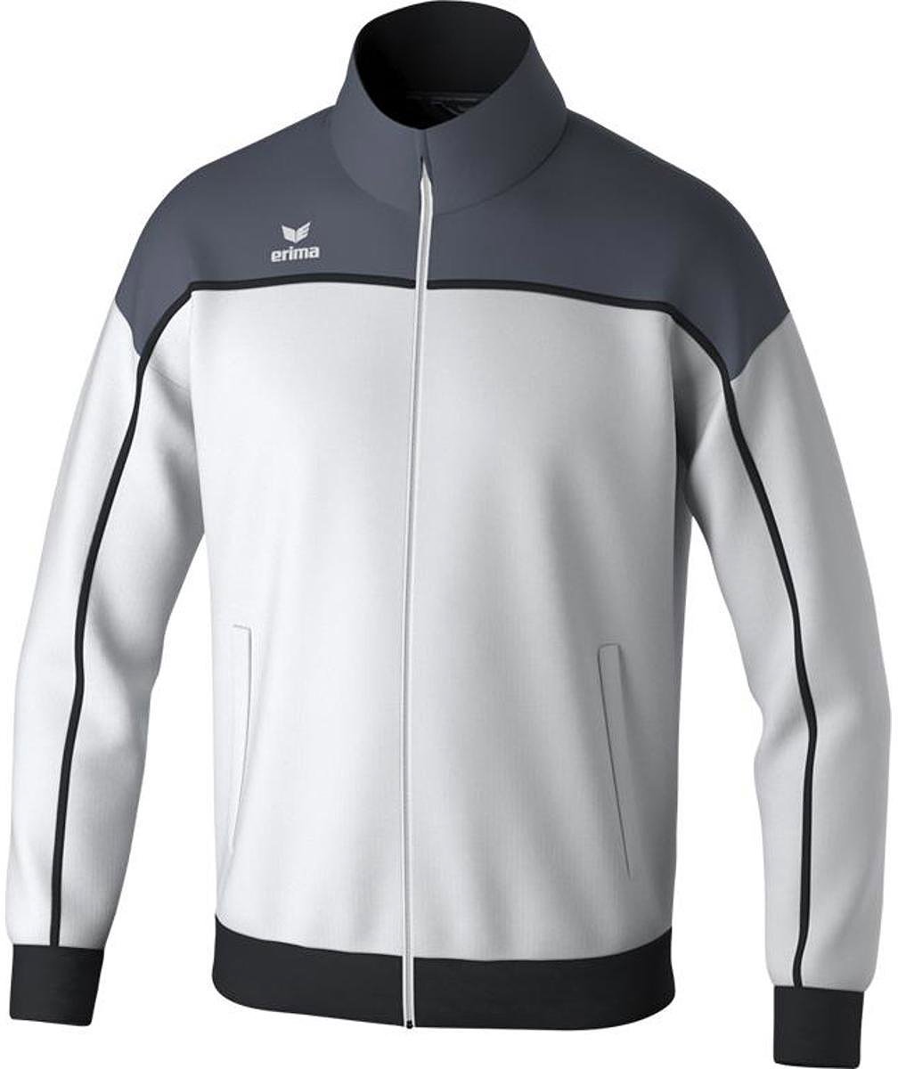 Erima Change Trainingsjack Heren - Wit / Slate Grey / Zwart | Maat: XL