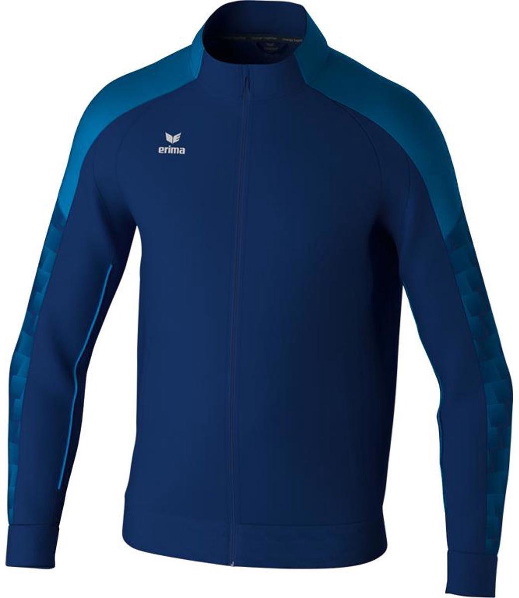 Erima Evo Star Trainingsjack Kinderen - Marine / Blauw | Maat: 116