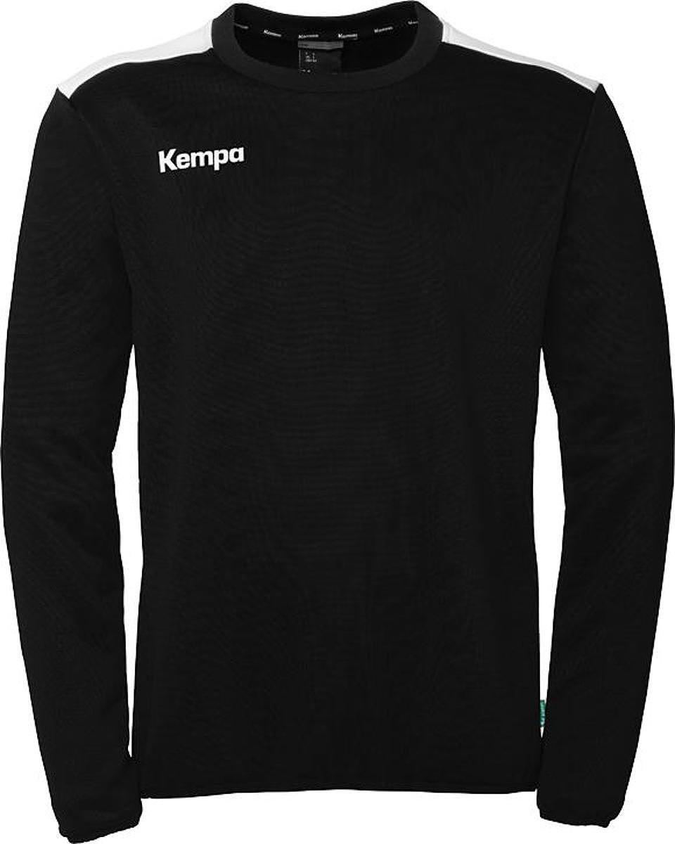 Kempa Emotion 27 Sweater Heren - Zwart / Wit | Maat: M