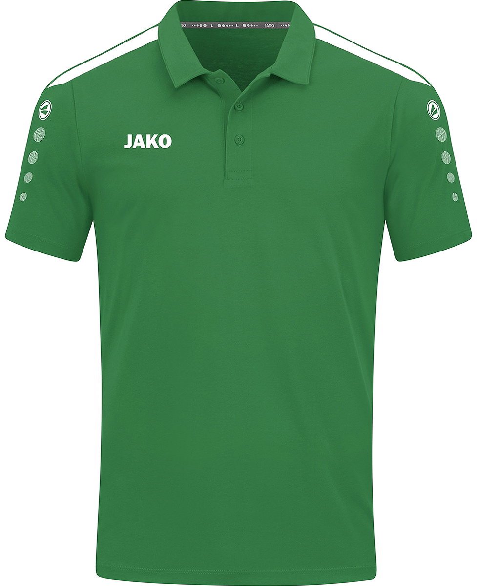 JAKO Power Polo Groen Maat XL