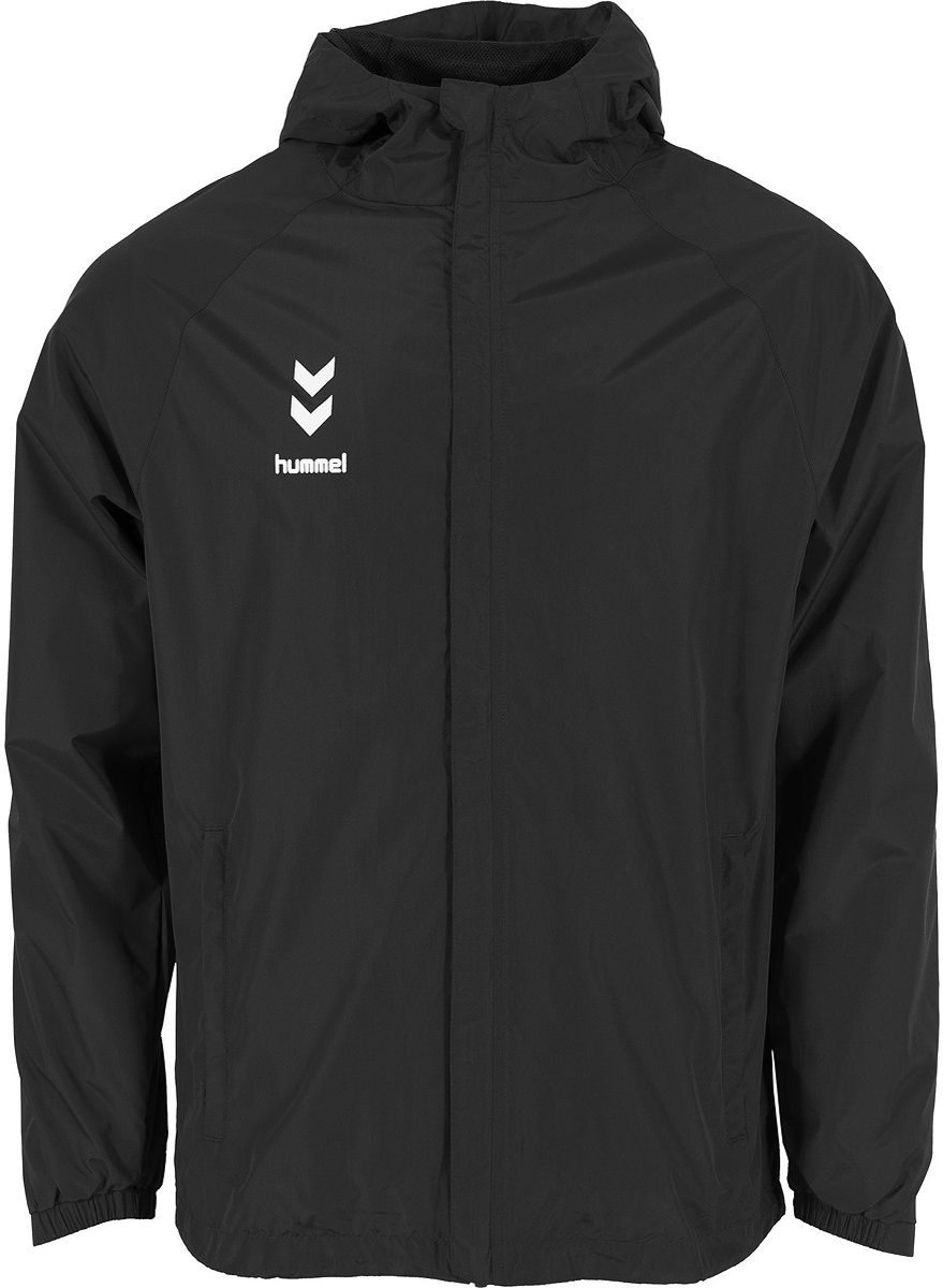 Hummel Ground Regenjas Kinderen - Zwart | Maat: 128
