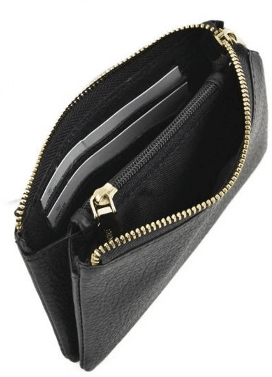 Crinkles Portemonnaie Black | Zwart | Maat: One Size