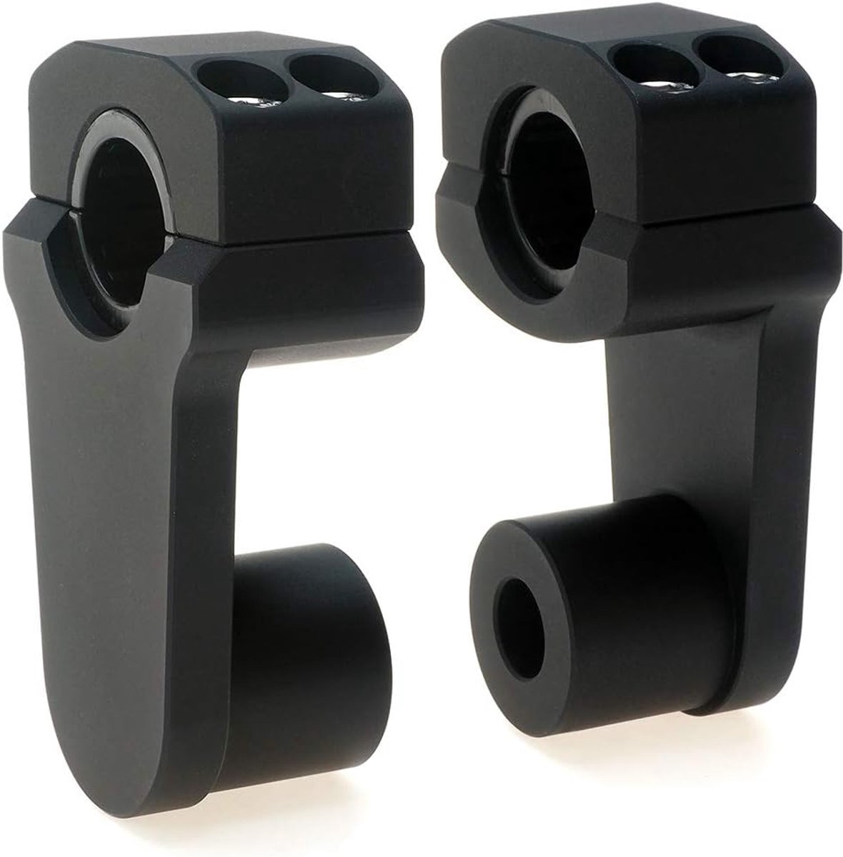 Stuurklem Verhogers - Motorfiets Risers - Rijcomfort Verbeteren - Verstelbare Klemmaat - 2 Inch Verhoging - Zwart