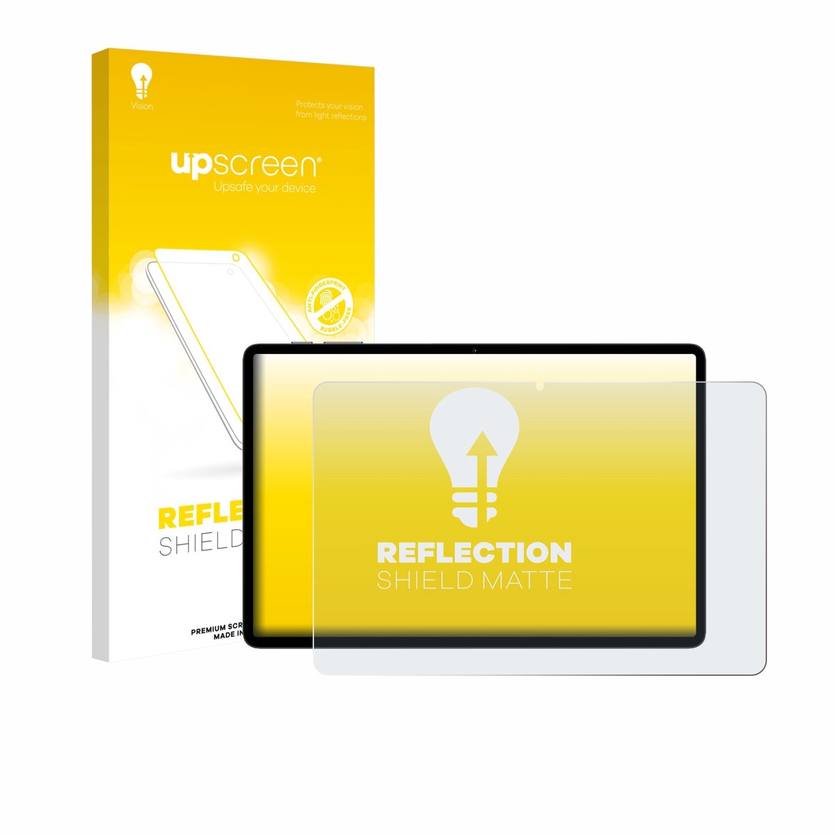 upscreen - Screenprotector voor Teclast P50T - Folie Beschermfolie anti glare matte