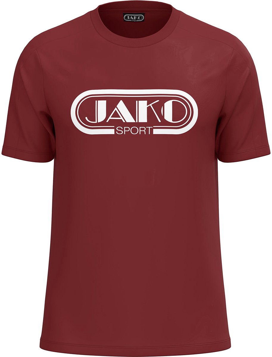 Jako Promo 2.0 T-Shirt Dames - Robijnrood | Maat: 34-36