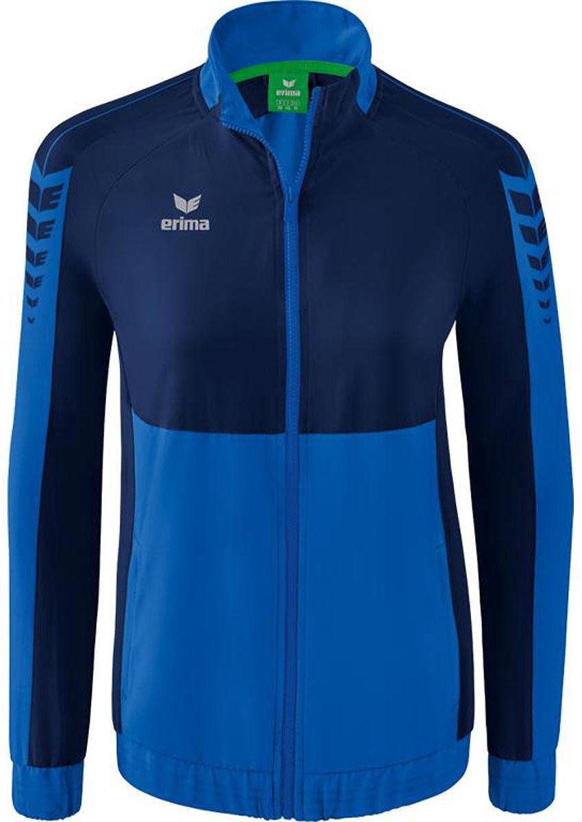 Erima Six Wings Presentatiejack Dames - New Royal / New Navy | Maat: 44