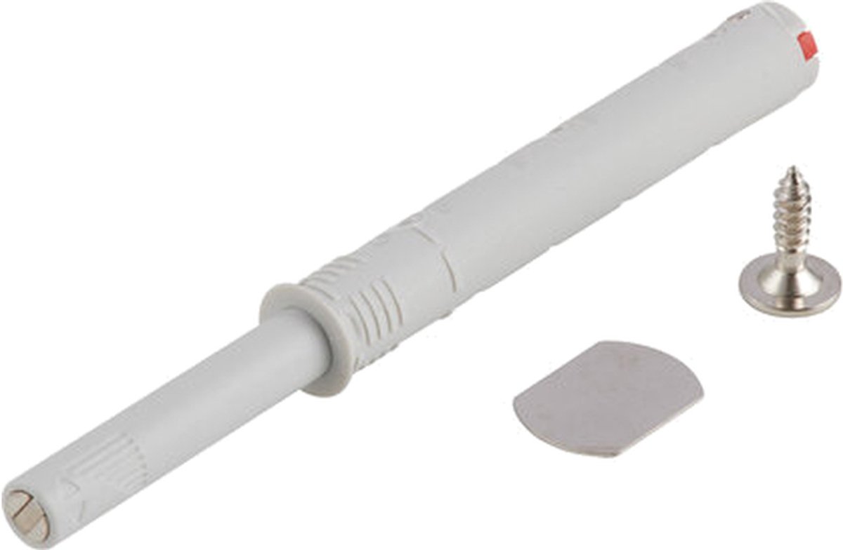 K-PUSH druksnapper Strong met magneet 37 mm grijs